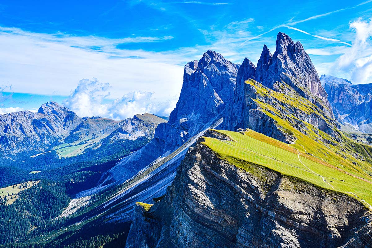 阿爾卑斯多洛米堤～ 奇幻冰洞 、冰川之路、六大健行 12天(CX)